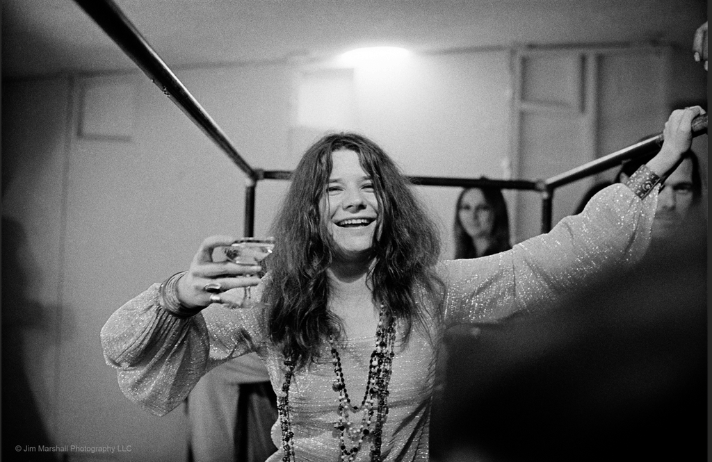 Jim Marshall: Janis Joplin Backstage at Winterland, 1968 – Studio CT
