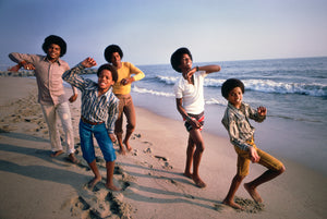 Jackson Five Dancing on the Beach, 1969