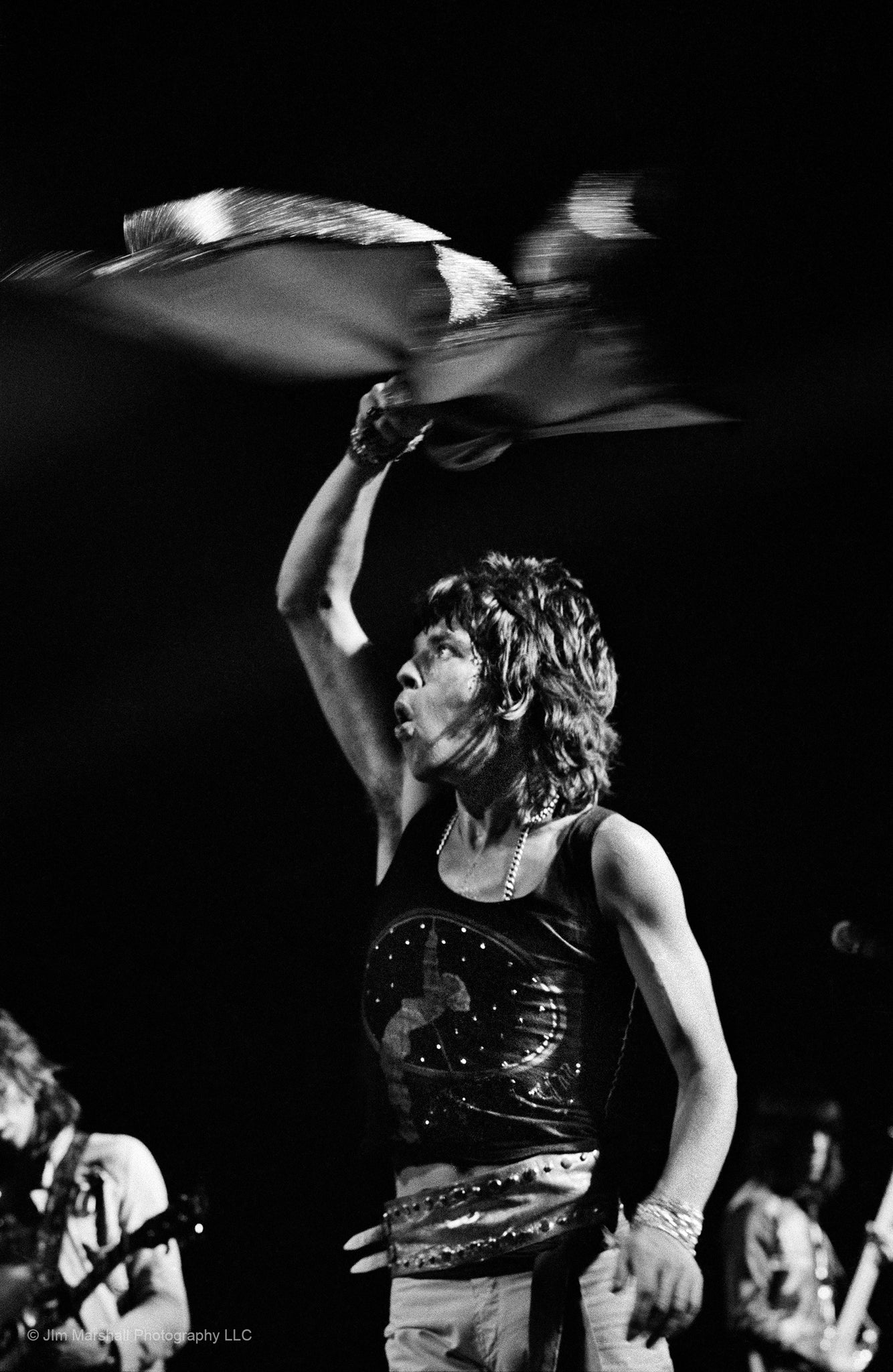 Mick Jagger on Stage, Winterland 1972