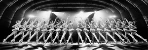 Rockettes Radio City Music Hall - B&W