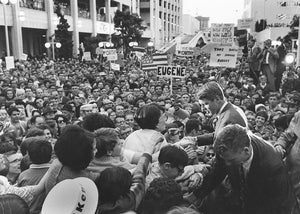 Robert F Kennedy running for President, 1968