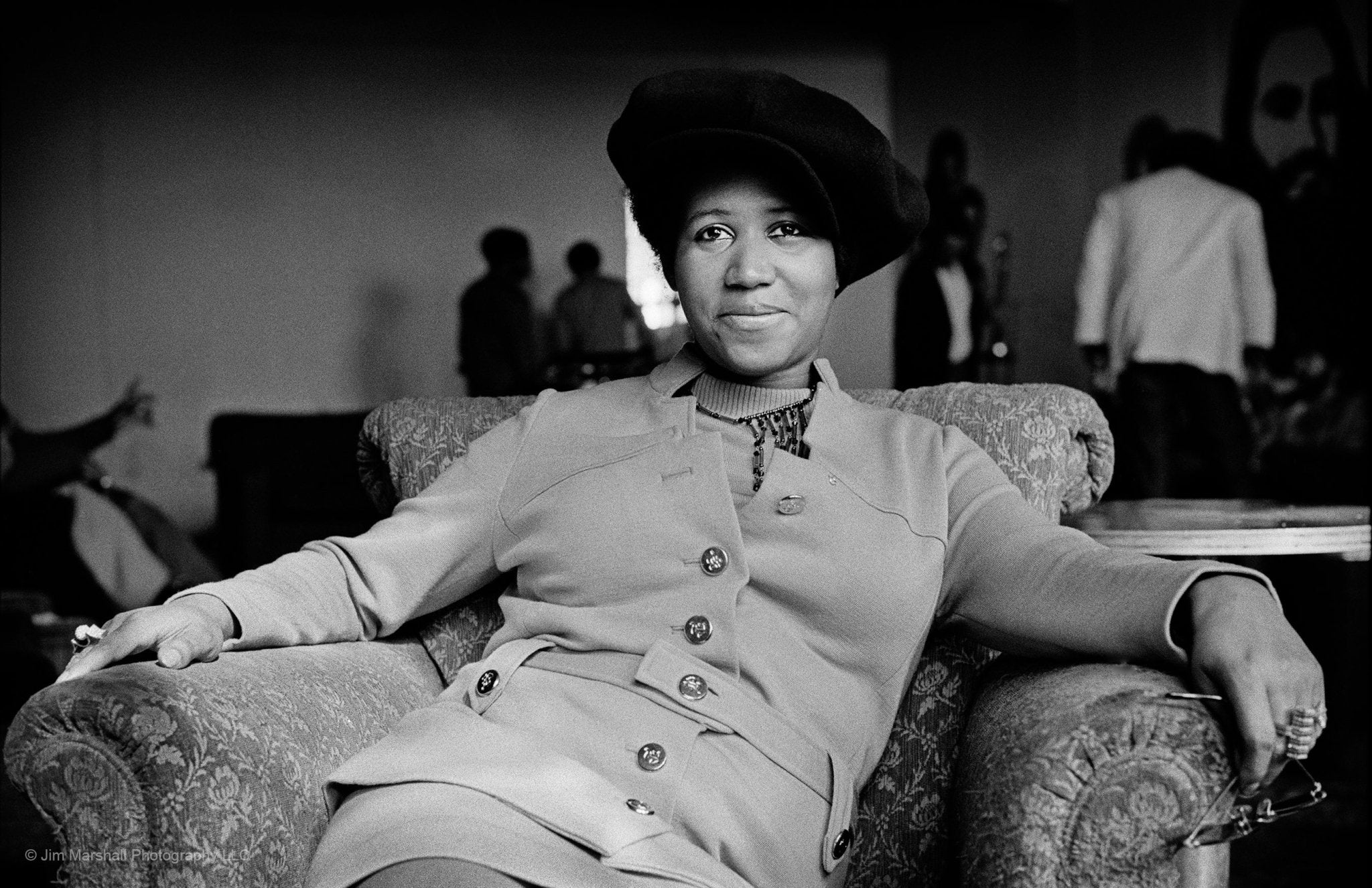 Studio CT Fine Art Print: Aretha Franklin by Jim Marshall