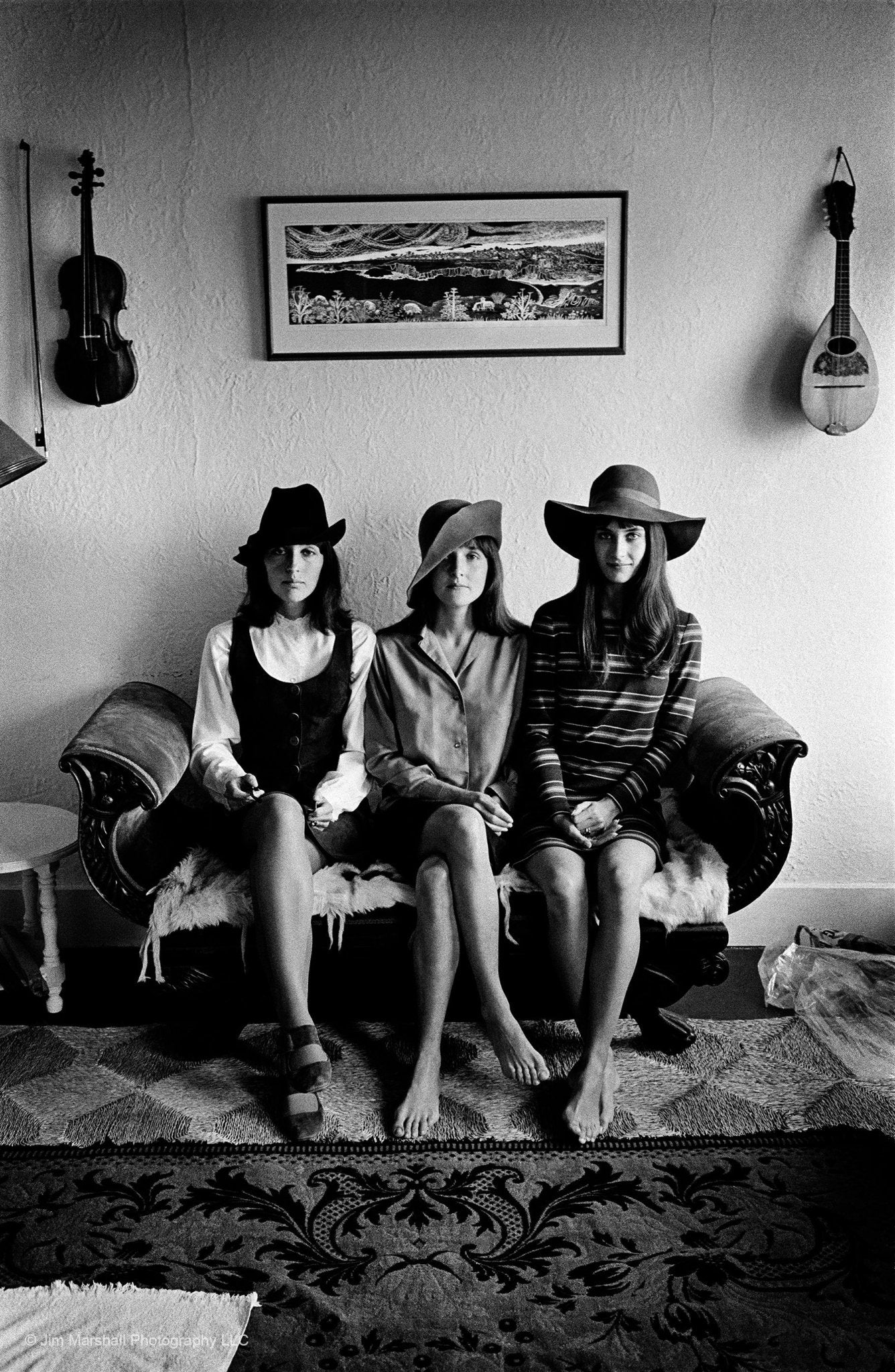Baez Sisters, Joan, Pauline & Mimi San Francisco, CA, 1967 - Studio CT