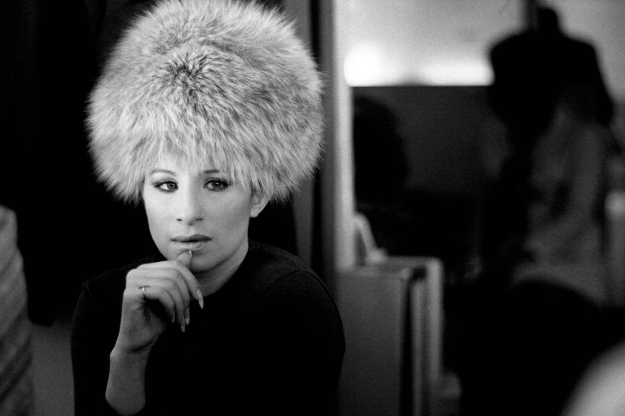 Barbra Streisand Fur Hat, 1969 - Studio CT