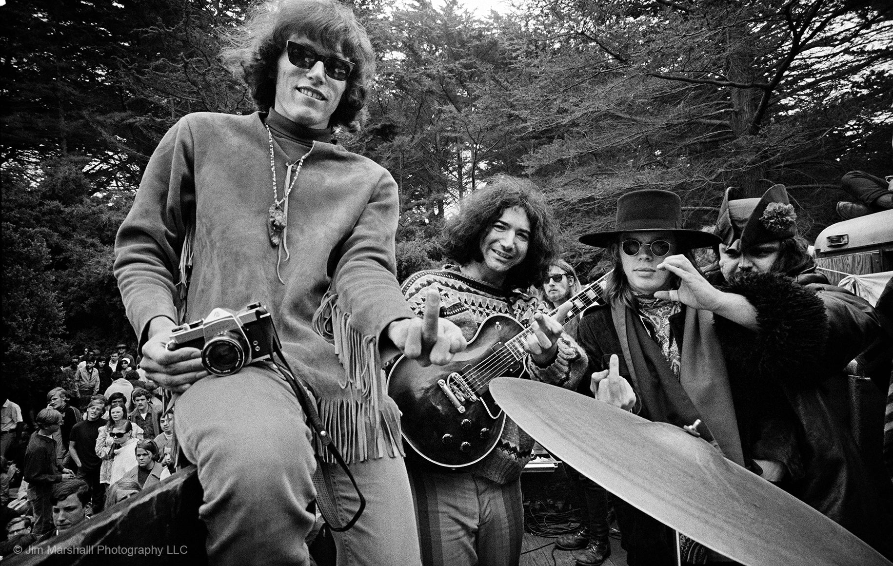 Grateful Dead and Jefferson Airplane, Golden Gate Park, San Francisco, CA 1967 - Studio CT