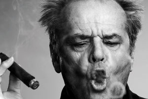 Jack Nicholson Smoking a Cigar - Studio CT