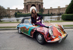 Janis Joplin on her Psychedelic Porsche - Studio CT
