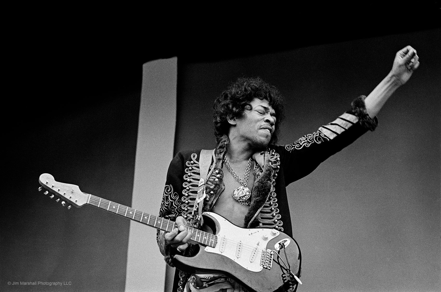 Jimi Hendrix, At Soundcheck, Monterey Pop Festival, Monterey, CA, 1967 - Studio CT