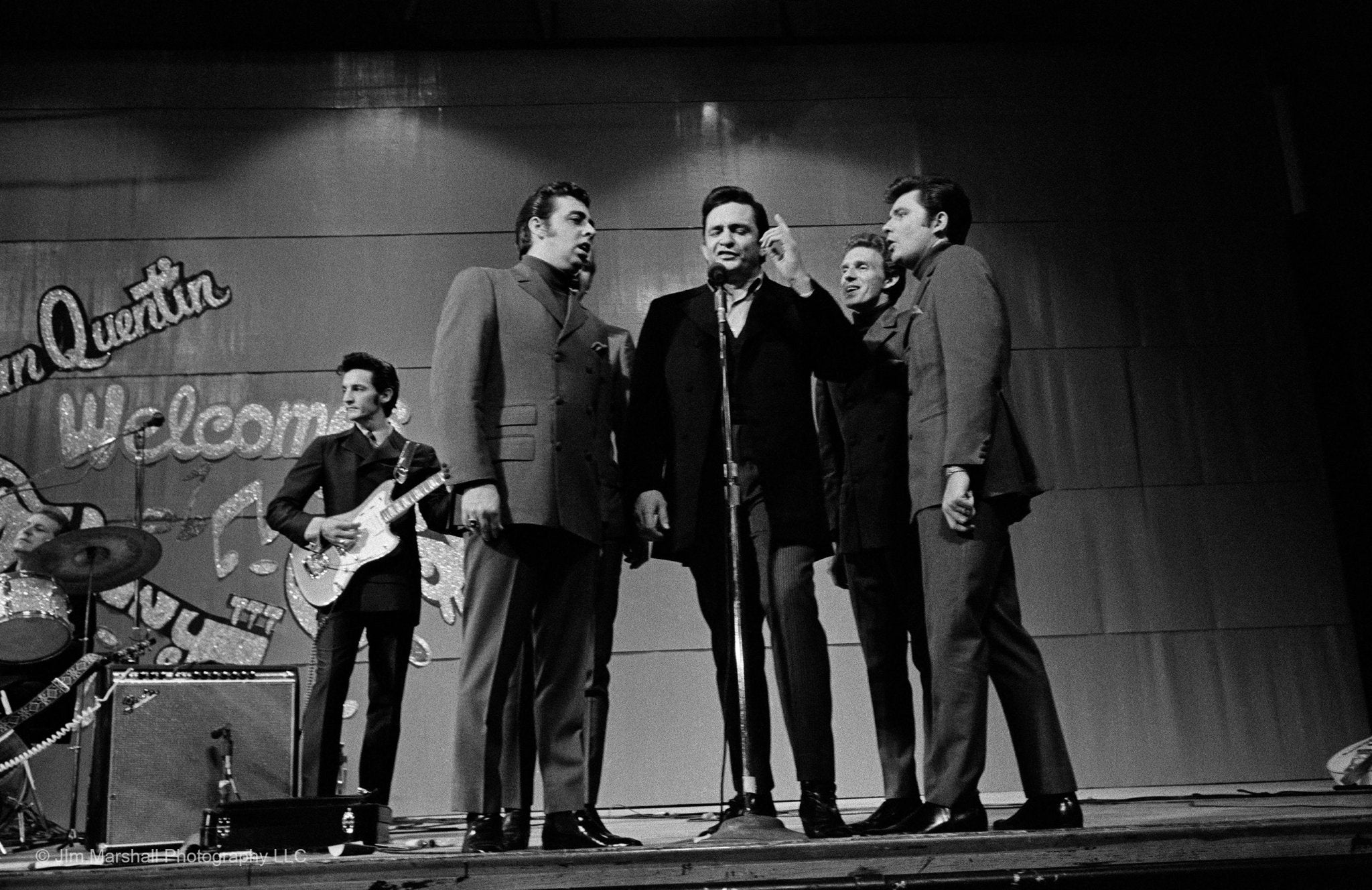 JOHNNY CASH AND THE STATLER BROTHERS SAN QUENTIN 1969 - Studio CT