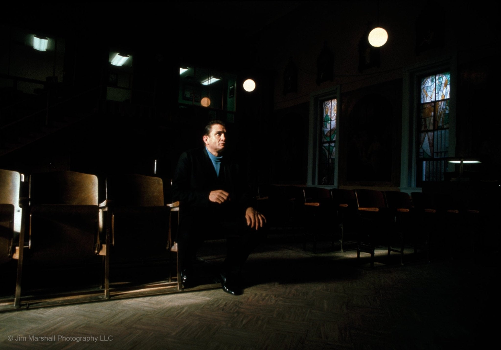JOHNNY CASH GREYSTONE CHAPEL FOLSOM PRISON 1969 - Studio CT