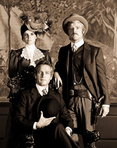 Katherine Ross, Paul Newman and Robert Redford in Character, 1968. - Studio CT