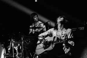 Keith Richards and Charlie Watts on Stage LA Forum, 1972 - Studio CT