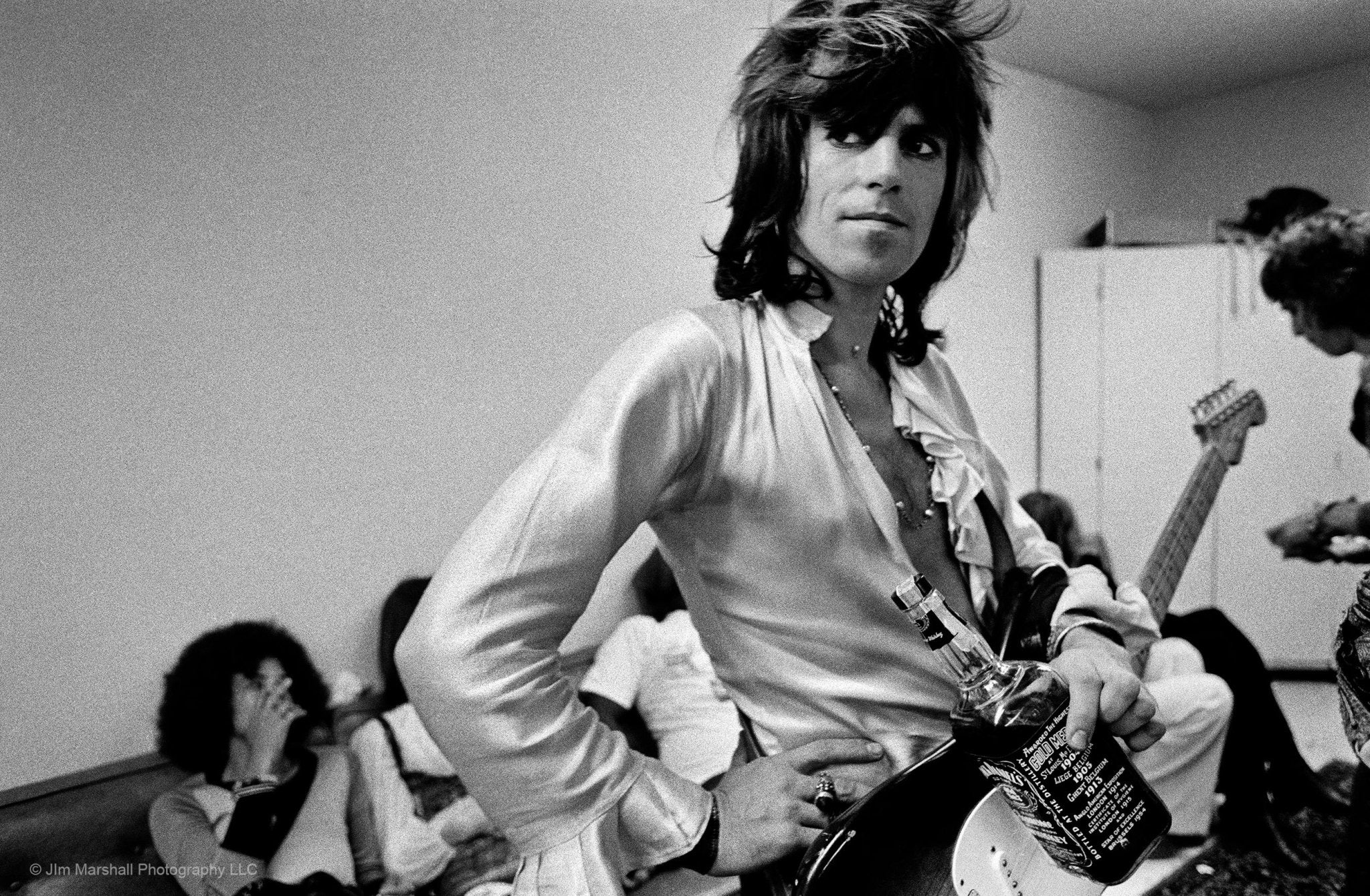 Keith Richards, Backstage, LA Forum 1972 - Studio CT