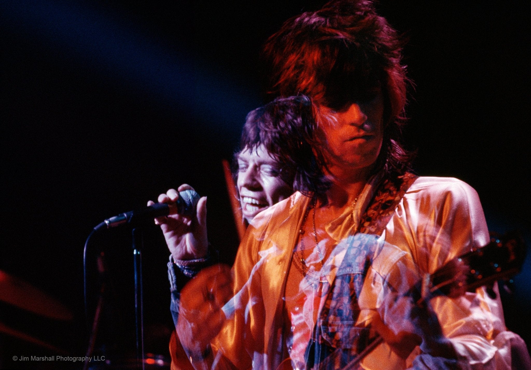 Mick Jagger and Keith Richards, Double Exposure, 1972 - Studio CT