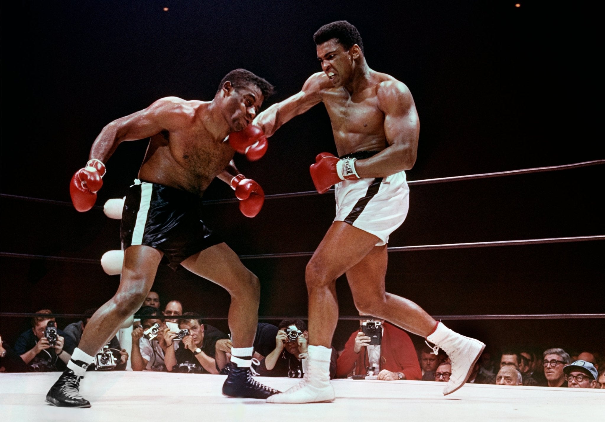 Muhammad Ali and Floyd Patterson, 1965 - Studio CT