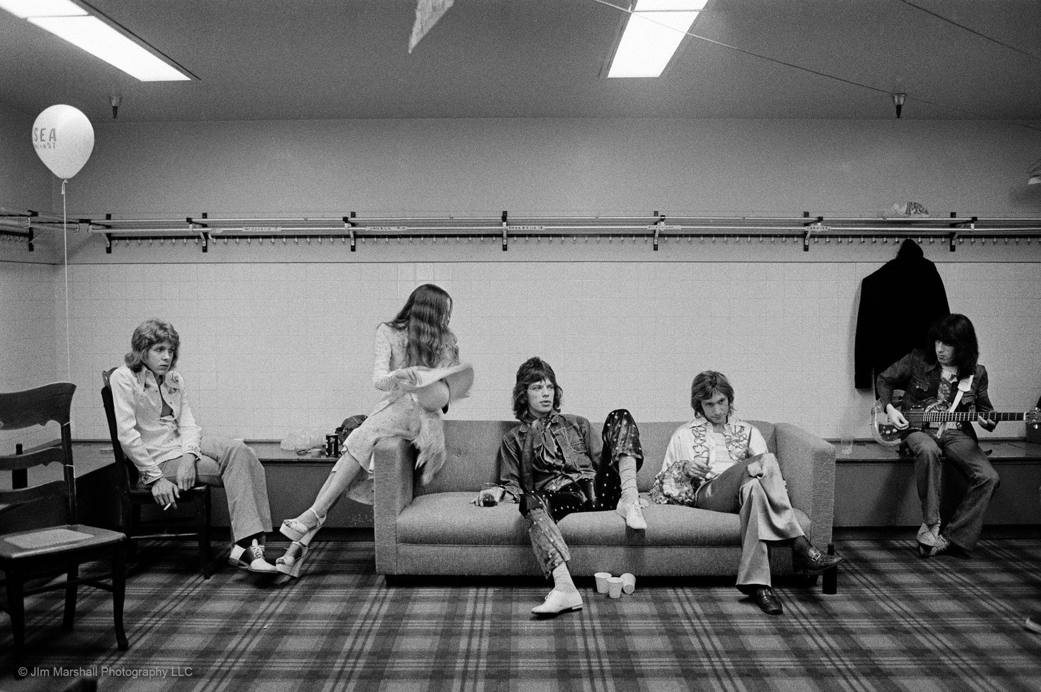 Rolling Stones, Backstage Winterland, 1972 - Studio CT