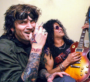 Slash and Tommy Lee - Studio CT