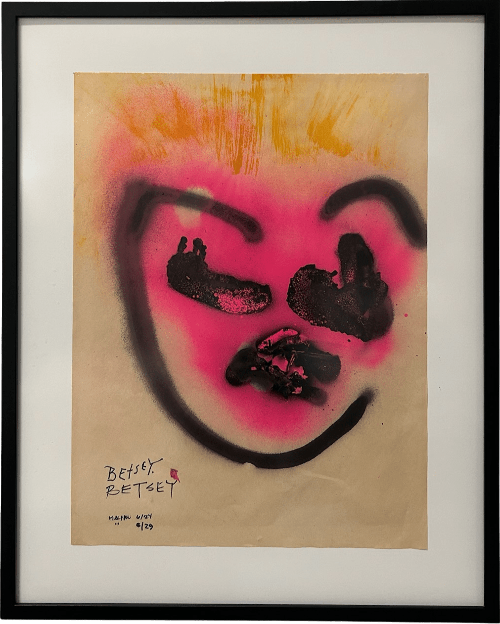 Sprayed Lady - Studio CT