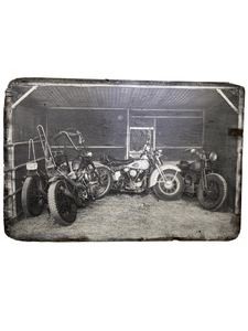 Steel Horses on Wood - Studio CT