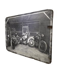 Steel Horses on Wood - Studio CT