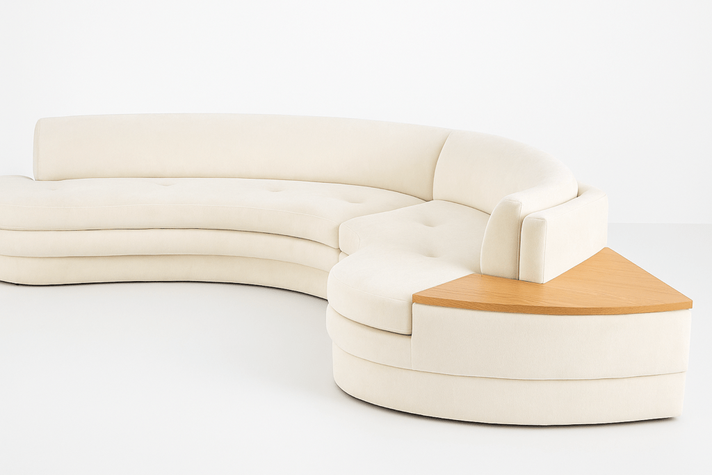 Studio CT Signature Curved Custom Sectional - Studio CT