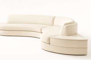 Studio CT Signature Fully Upholstered Custom Curved Sectional - Studio CT