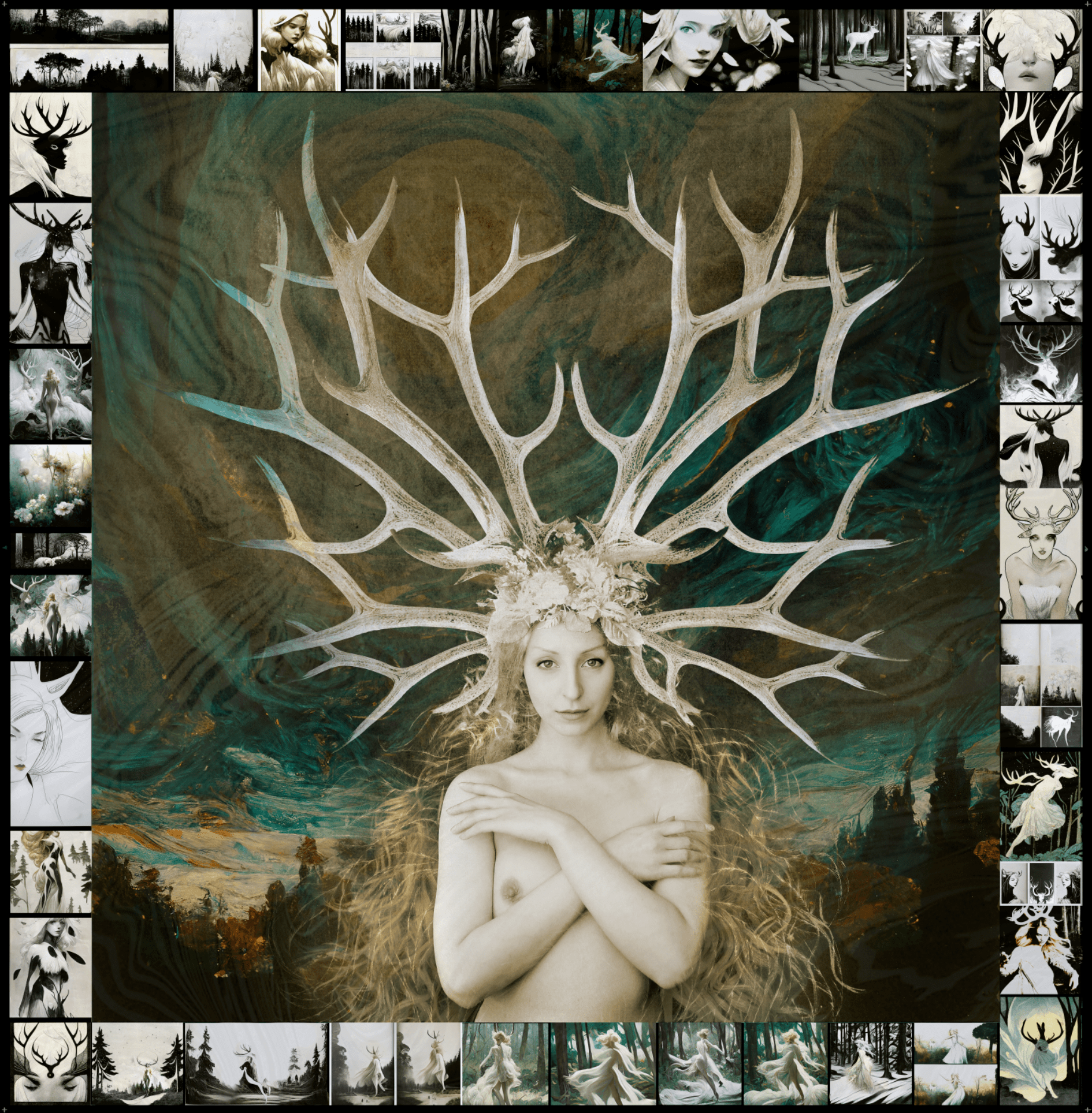 White Deer Empress - Studio CT