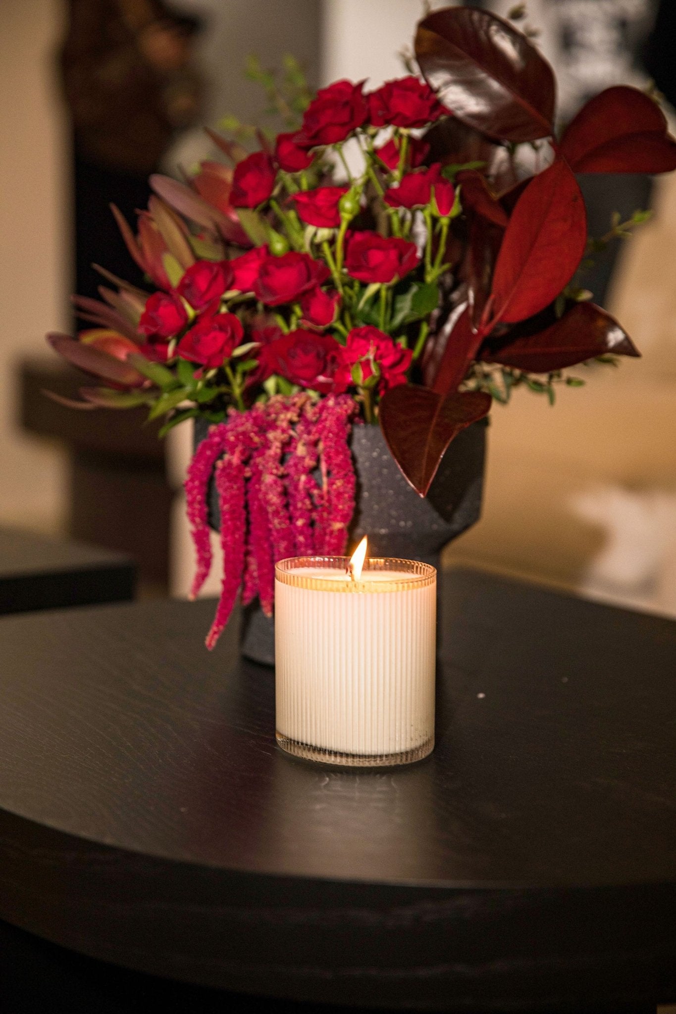 Blanc Fluted Candle - Studio CT