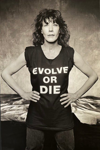 Lily Tomlin, Los Angeles 1985 “Evolve or Die” - Studio CT