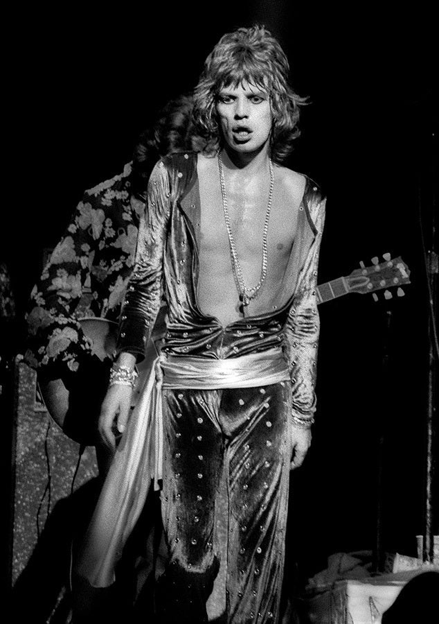 Mick Jagger 1972 - Richard Upper - Studio CT