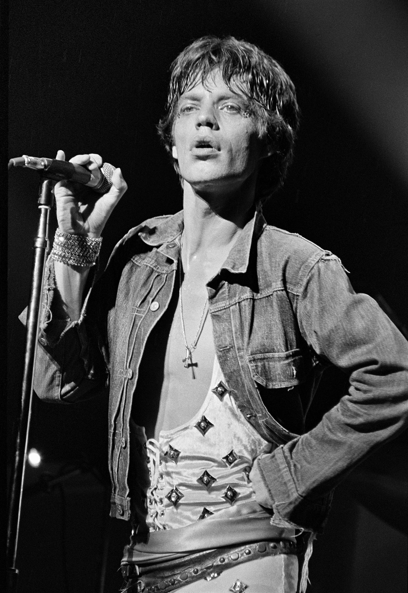 Mick Jagger 1973 - Richard Upper - Studio CT