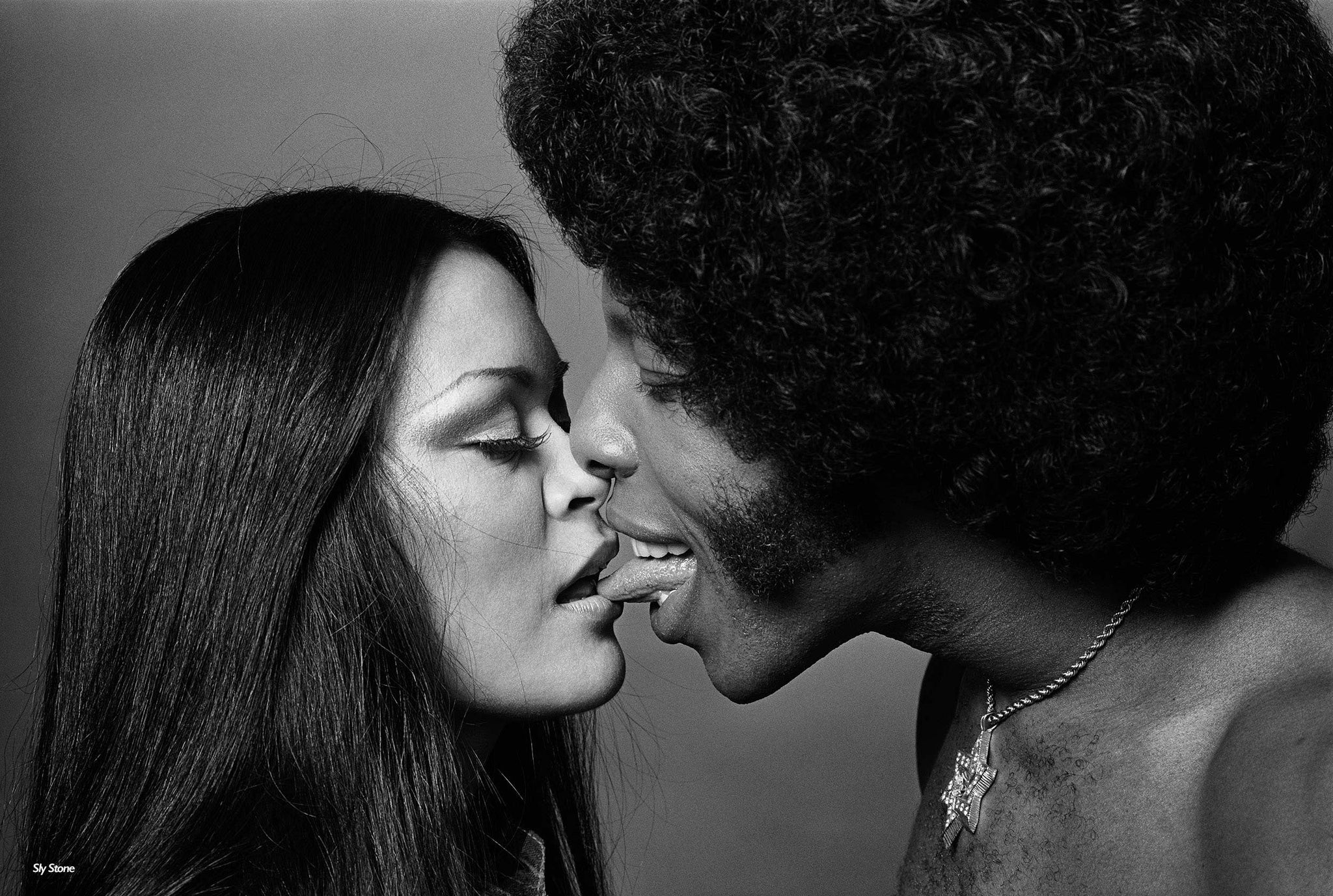 Sly Stone & Kathy Silver, Los Angeles 1974 “The Kiss”