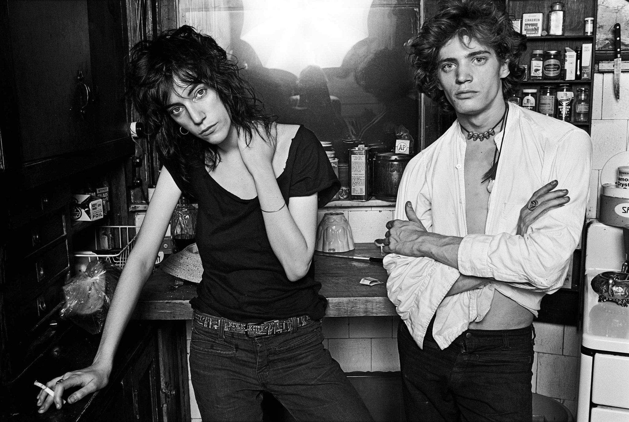 Robert & Patti, New York 1969 “Patti with Cigarette” - Studio CT