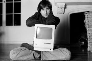 Steve Jobs, Woodside 1984 “Mac on Lap Bel Air” - Studio CT